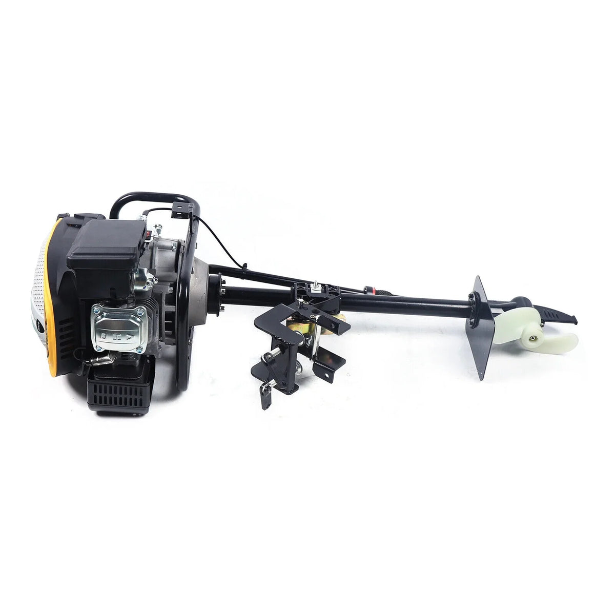Miumaeov 4 Stroke 9  Outboard Motor 225 CC Fishing ship Engine Air Cooling Single Cylinder Heavy Duty craft Engine Marine Engine with TAS Ignition System 3600 r/min