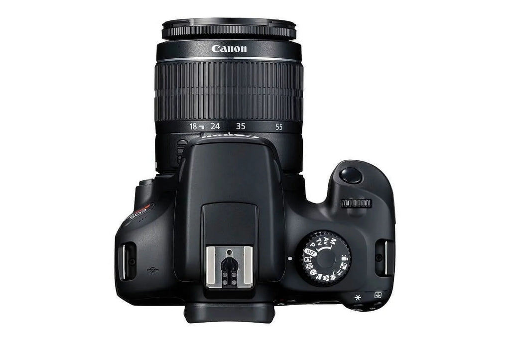 EOS Rebel T100/4000D DSLR Camera with 18-55mm f/3.5-5.6 DC III Lens