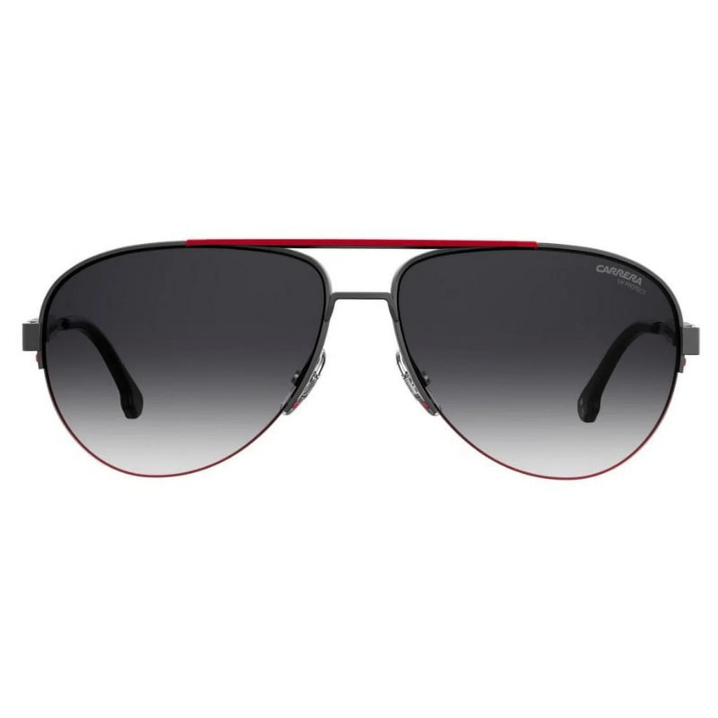 Carrera Dark Grey Gradient Pilot Men's Sunglasses Carrera 8030/S Svk/9O 62 Adult , Unisex , Optical .
